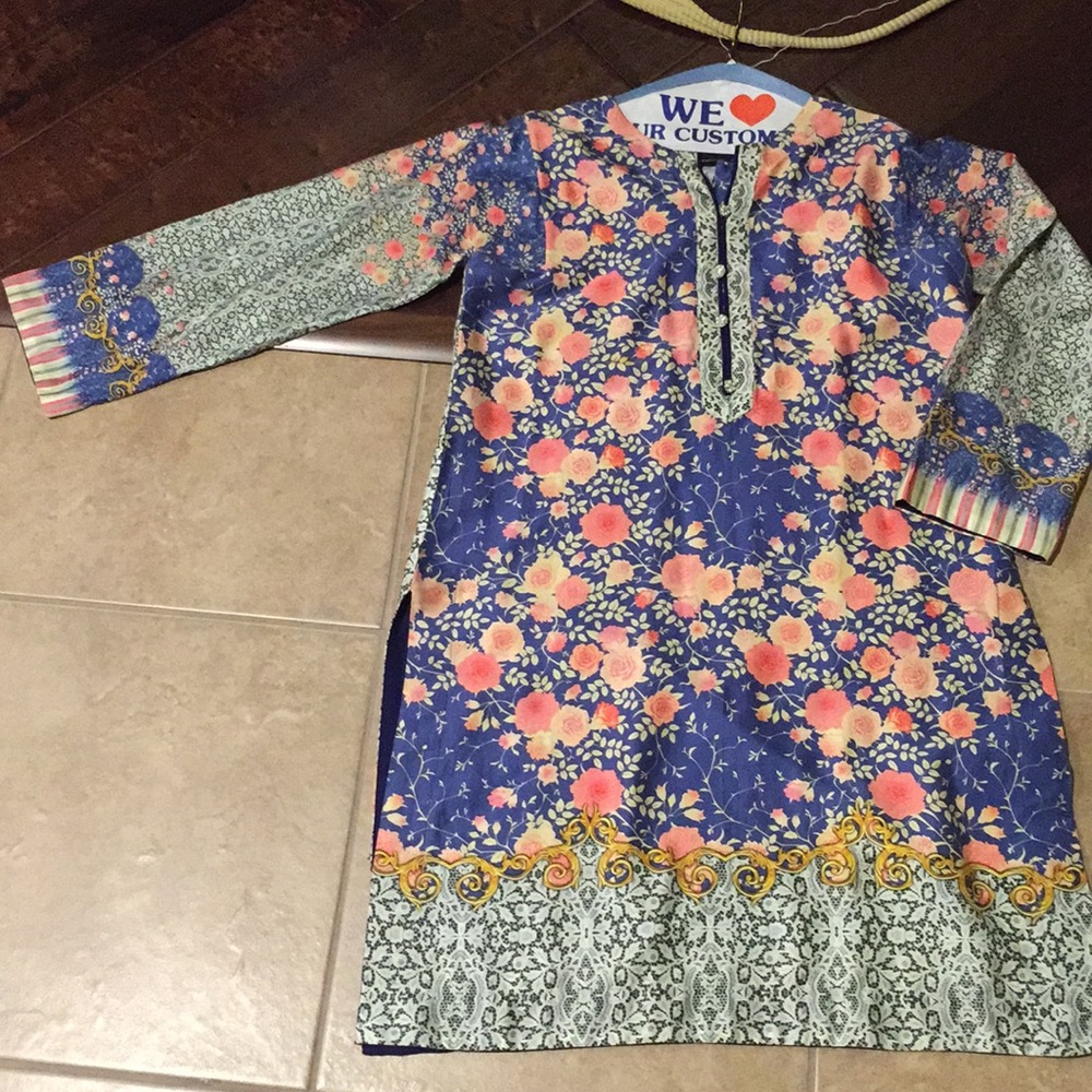 Floral kurti tunic